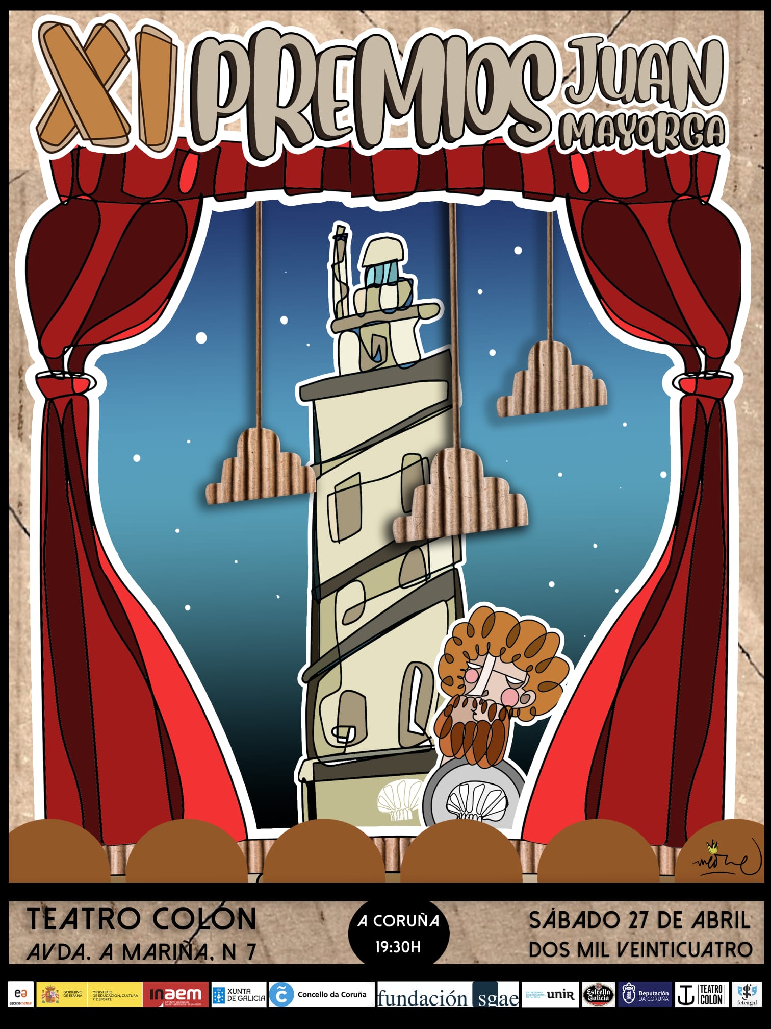 Cartel XI Premios Juan Mayorga